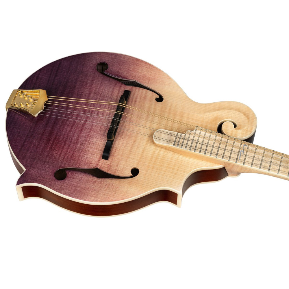 Ortega RMF200PF Americana Series F-Style Mandolin + Croco Leather Case