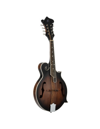 Ortega RMF30-WB Americana Series F-Style Mandolin 8 String - Spruce / Maple Satin Whiskey Burst