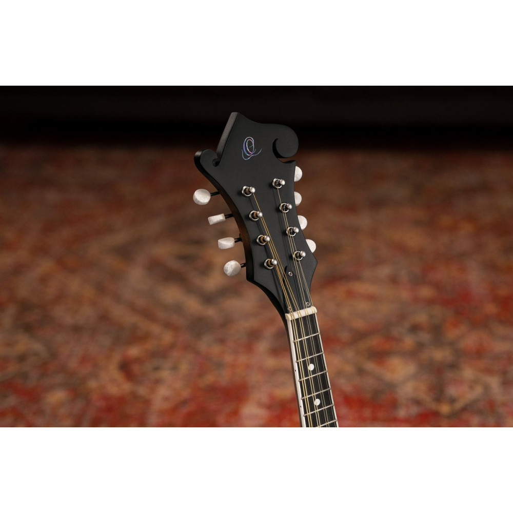 Ortega RMF30-WB Americana Series F-Style Mandolin 8 String - Spruce / Maple Satin Whiskey Burst