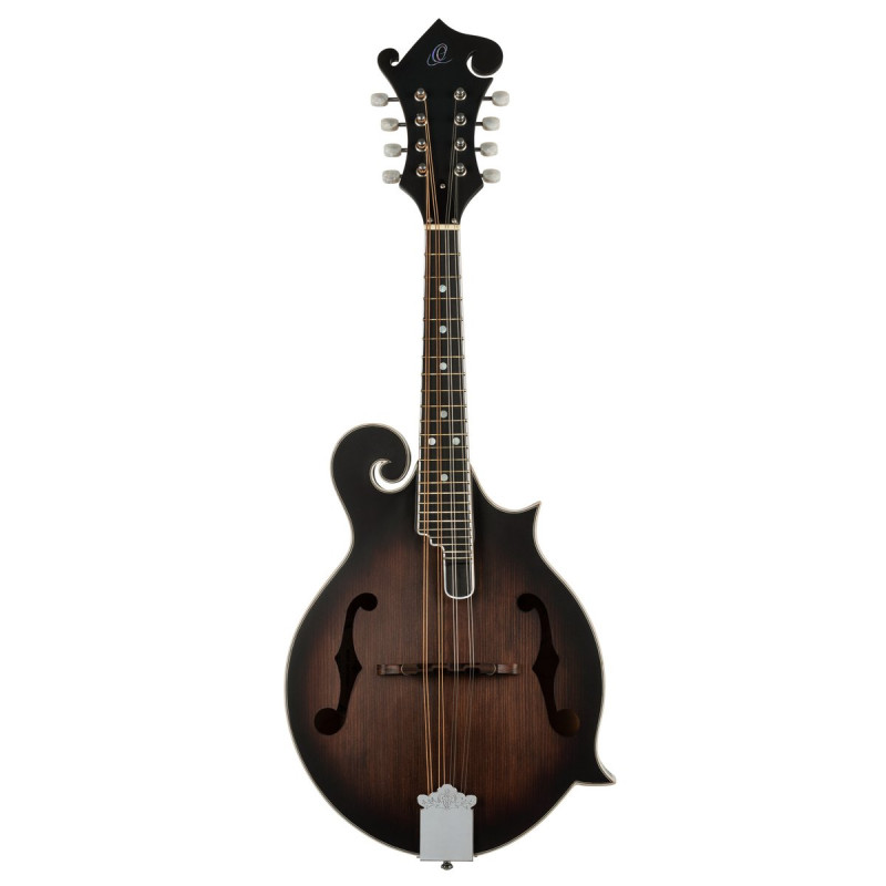 Ortega RMF30-WB Americana Series F-Style Mandolin 8 String - Spruce / Maple Satin Whiskey Burst