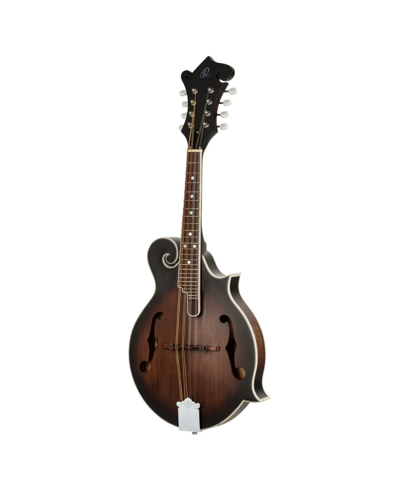 Ortega RMF30-WB Americana Series F-Style Mandolin 8 String - Spruce / Maple Satin Whiskey Burst