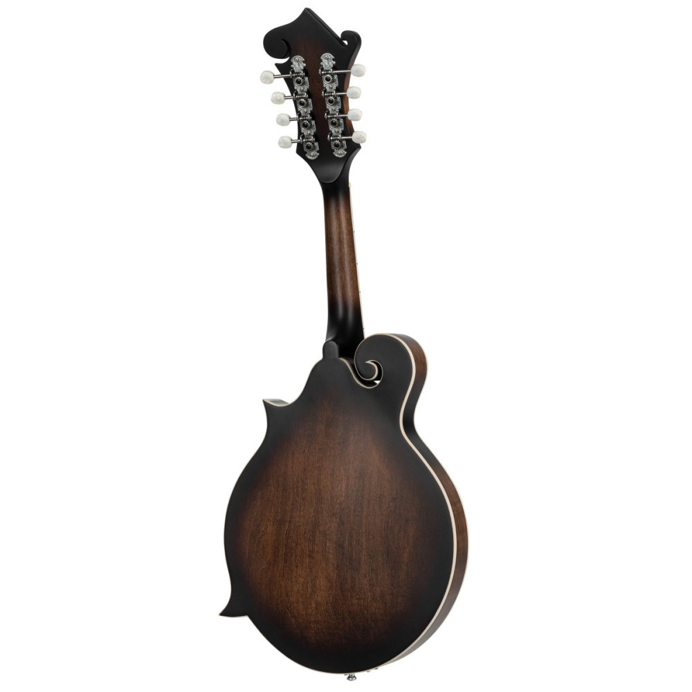 Ortega RMF30-WB Americana Series F-Style Mandolin 8 String - Spruce / Maple Satin Whiskey Burst