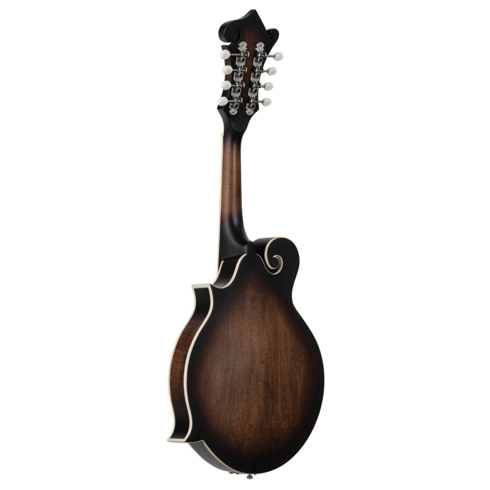 Ortega RMF30-WB Americana Series F-Style Mandolin 8 String - Spruce / Maple Satin Whiskey Burst