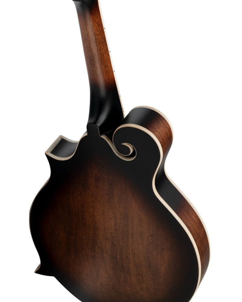 Ortega RMF30-WB Americana Series F-Style Mandolin 8 String - Spruce / Maple Satin Whiskey Burst