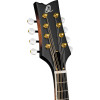 Ortega RMFE100AVO F-Style Series Mandolin 8 String - Solid Spruce / Solid Flamed Antique Violin Oil + Bag