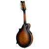 Ortega RMFE100AVO F-Style Series Mandolin 8 String - Solid Spruce / Solid Flamed Antique Violin Oil + Bag