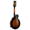 Ortega RMFE100AVO F-Style Series Mandolin 8 String - Solid Spruce / Solid Flamed Antique Violin Oil + Bag