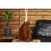 Ortega RMFE200PF Americana Series F-Style Mandolin + Croco Leather Case