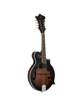 Ortega RMFE30-WB Americana Series F-Style Mandolin 8 String - Spruce / Maple Satin Whiskey Burst