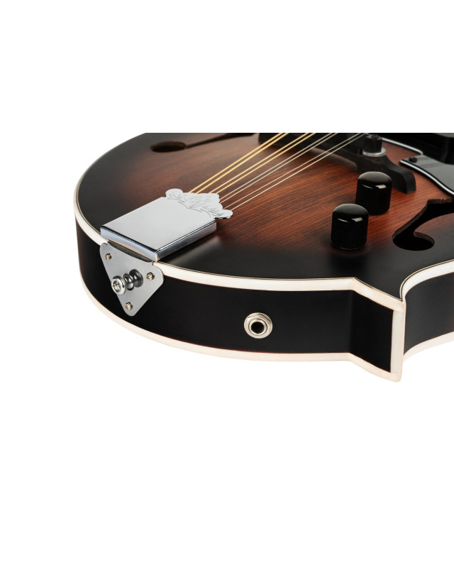 Ortega RMFE30-WB Americana Series F-Style Mandolin 8 String - Spruce / Maple Satin Whiskey Burst