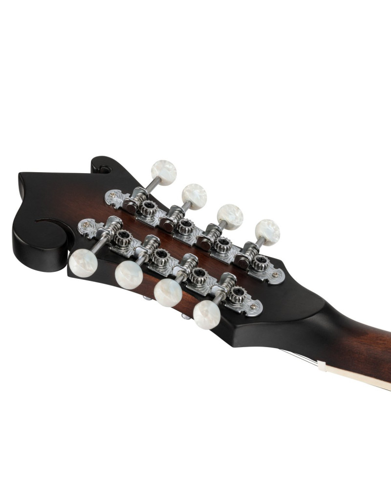 Ortega RMFE30-WB Americana Series F-Style Mandolin 8 String - Spruce / Maple Satin Whiskey Burst