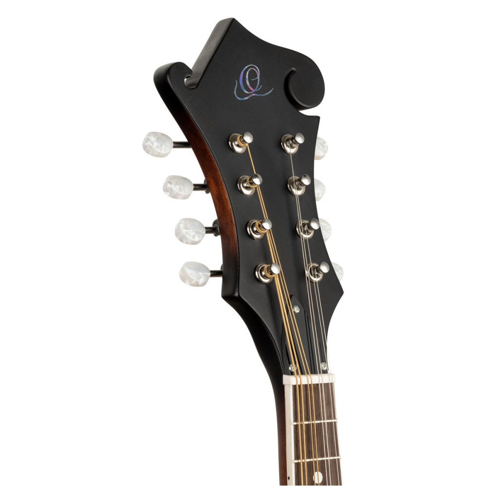 Ortega RMFE30-WB Americana Series F-Style Mandolin 8 String - Spruce / Maple Satin Whiskey Burst