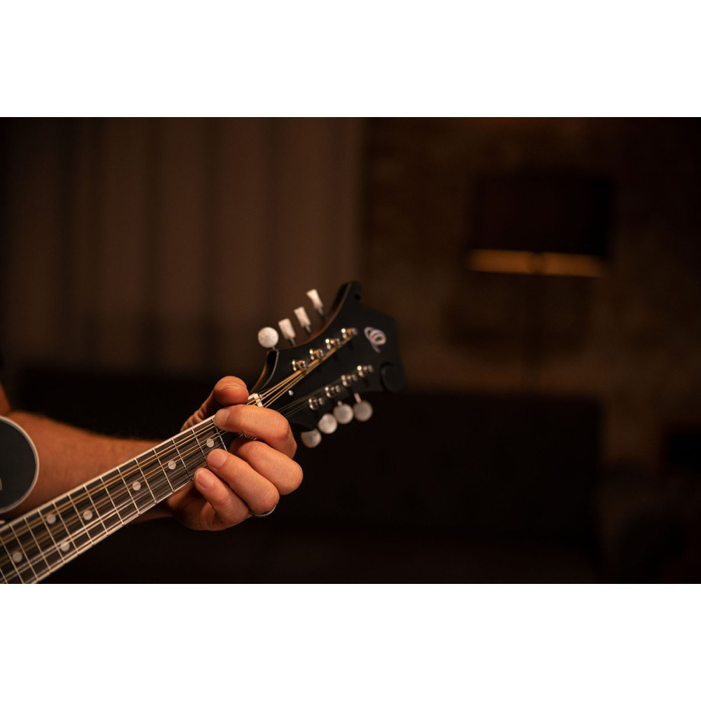 Ortega RMFE30-WB Americana Series F-Style Mandolin 8 String - Spruce / Maple Satin Whiskey Burst