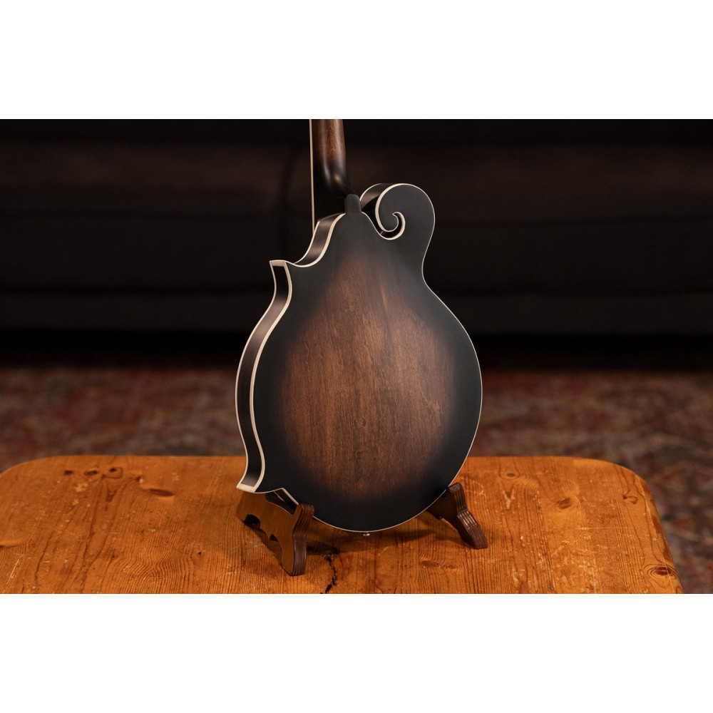 Ortega RMFE30-WB Americana Series F-Style Mandolin 8 String - Spruce / Maple Satin Whiskey Burst