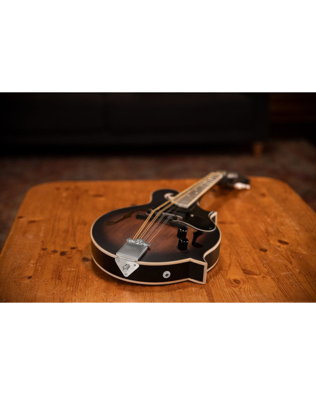 Ortega RMFE30-WB Americana Series F-Style Mandolin 8 String - Spruce / Maple Satin Whiskey Burst