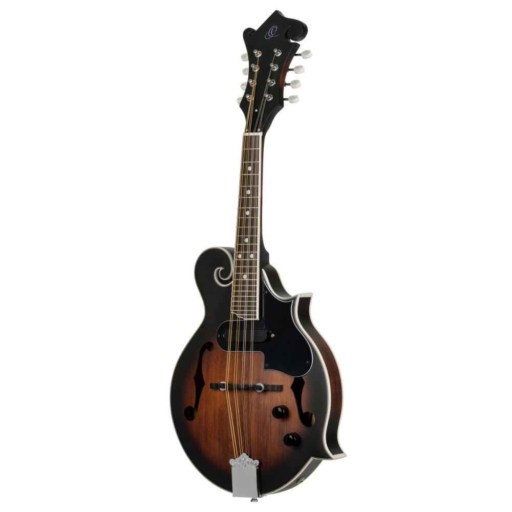 Ortega RMFE30-WB Americana Series F-Style Mandolin 8 String - Spruce / Maple Satin Whiskey Burst