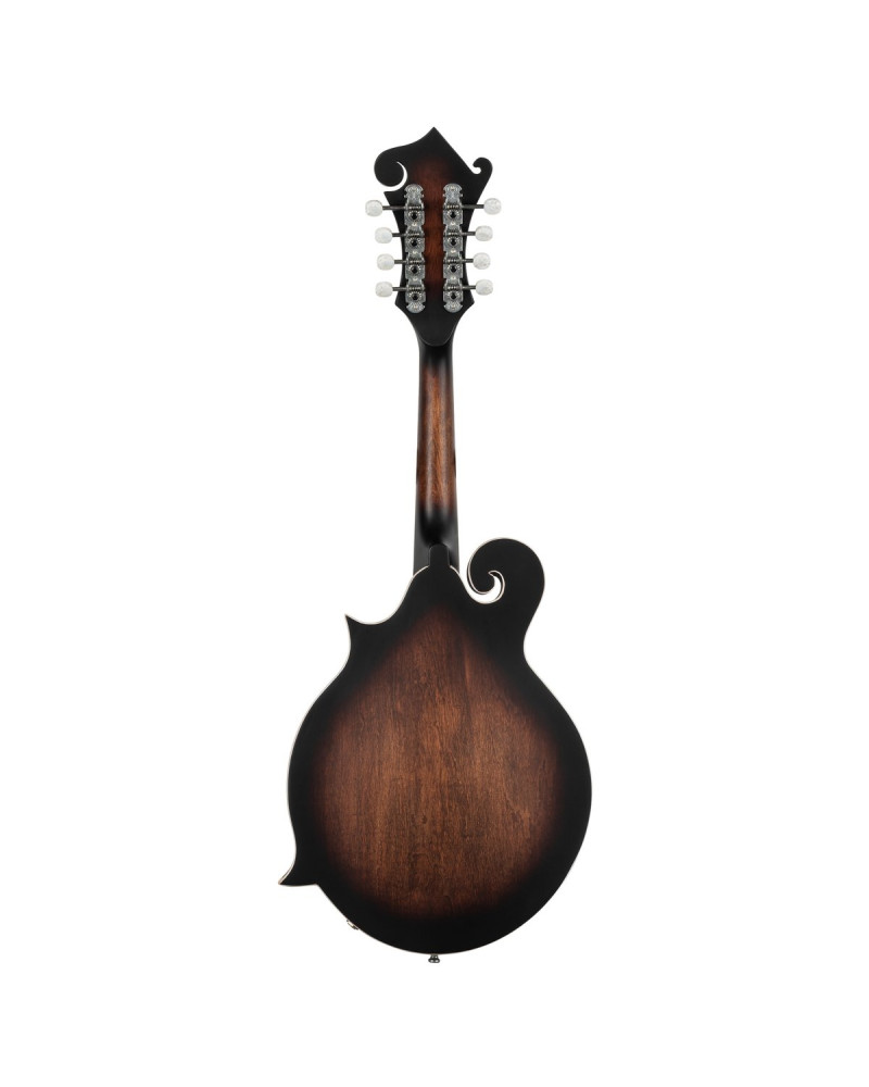 Ortega RMFE30-WB Americana Series F-Style Mandolin 8 String - Spruce / Maple Satin Whiskey Burst