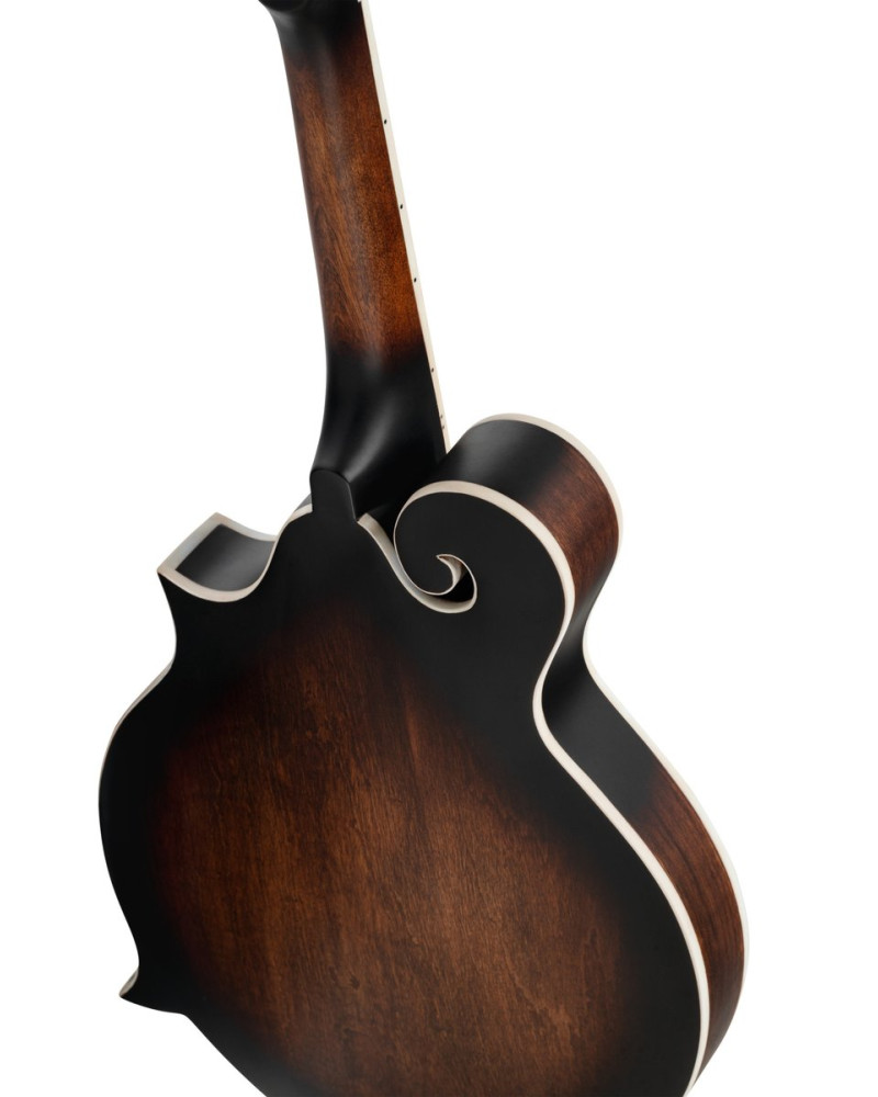 Ortega RMFE30-WB Americana Series F-Style Mandolin 8 String - Spruce / Maple Satin Whiskey Burst