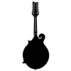 Ortega RMFE40SBK F-Style Series Mandoline 8 String - Spruce / Maple Black + Bag