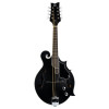 Ortega RMFE40SBK F-Style Series Mandoline 8 String - Spruce / Maple Black + Bag