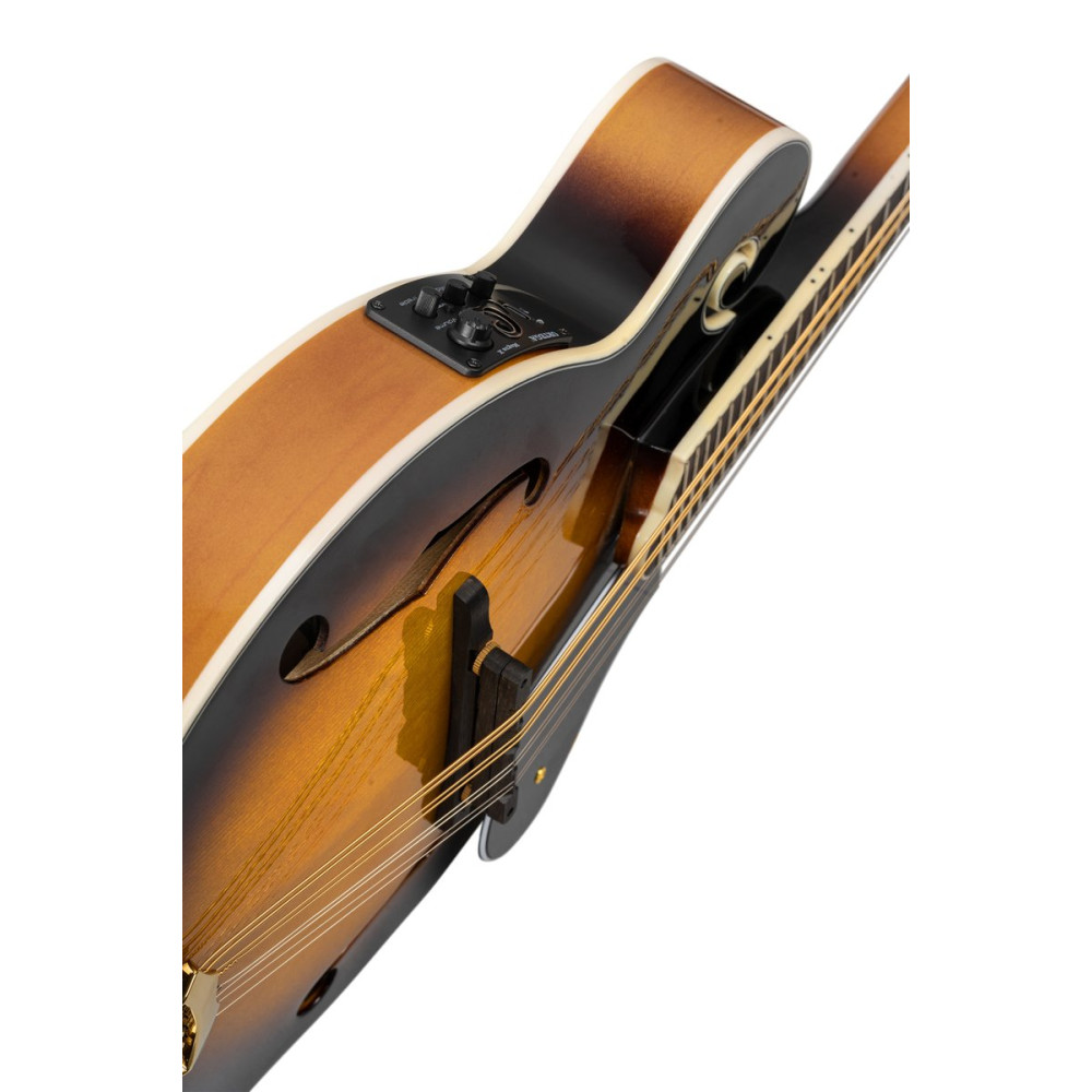 Ortega RMFE90TS F-Style Series Mandolin 8 String - Spruce / Maple Tobacco Sunburst