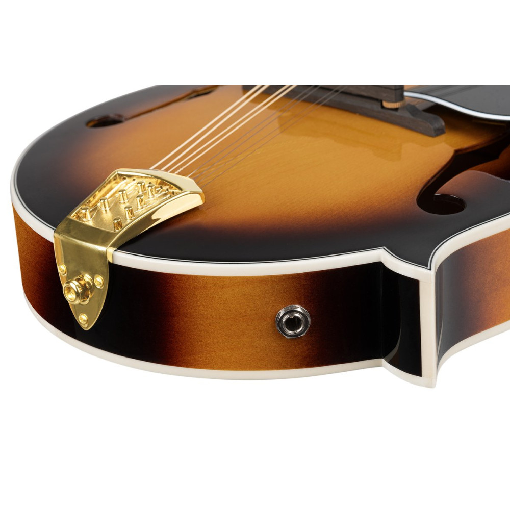 Ortega RMFE90TS F-Style Series Mandolin 8 String - Spruce / Maple Tobacco Sunburst