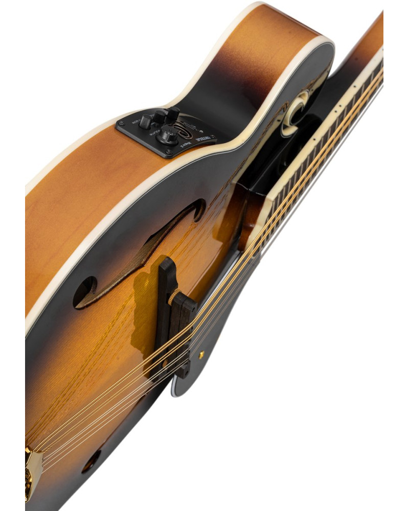Ortega RMFE90TS F-Style Series Mandolin 8 String - Spruce / Maple Tobacco Sunburst