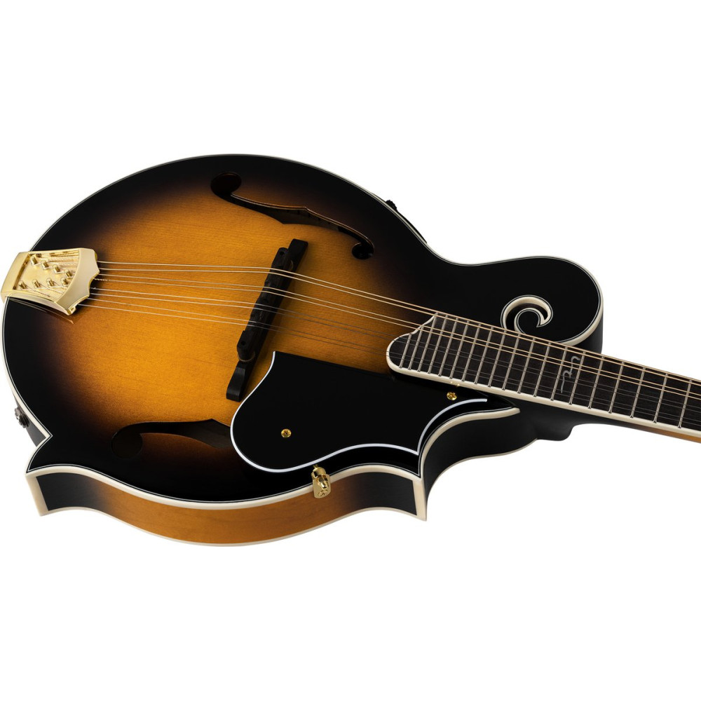 Ortega RMFE90TS F-Style Series Mandolin 8 String - Spruce / Maple Tobacco Sunburst