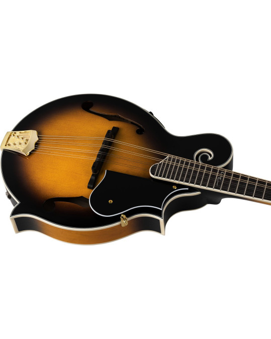 Ortega RMFE90TS F-Style Series Mandolin 8 String - Spruce / Maple Tobacco Sunburst