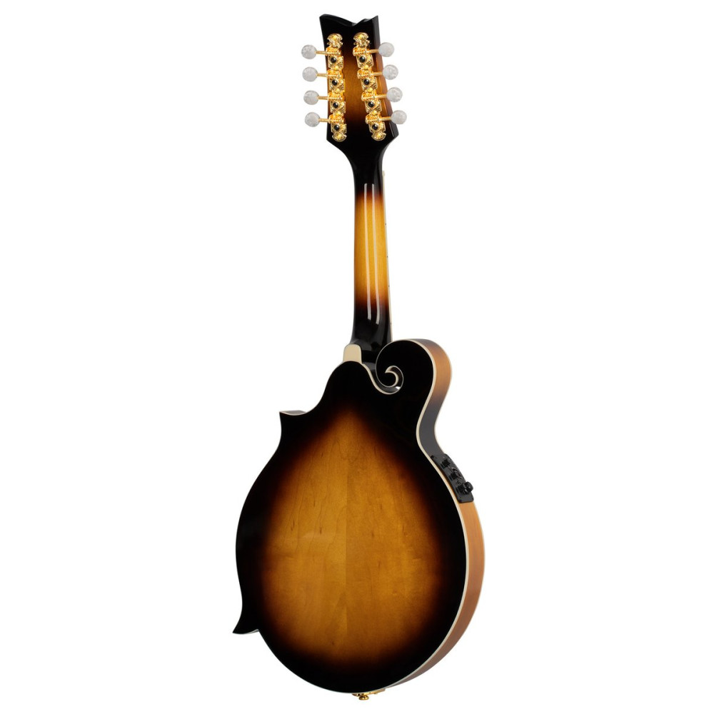 Ortega RMFE90TS F-Style Series Mandolin 8 String - Spruce / Maple Tobacco Sunburst