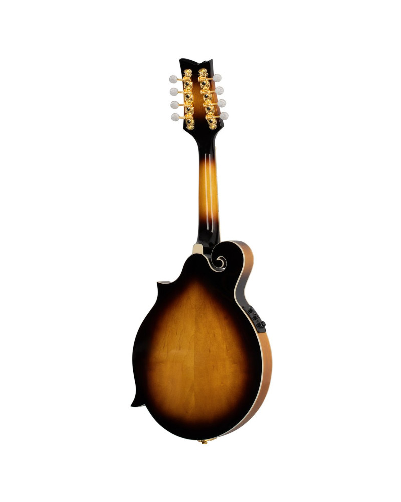 Ortega RMFE90TS F-Style Series Mandolin 8 String - Spruce / Maple Tobacco Sunburst