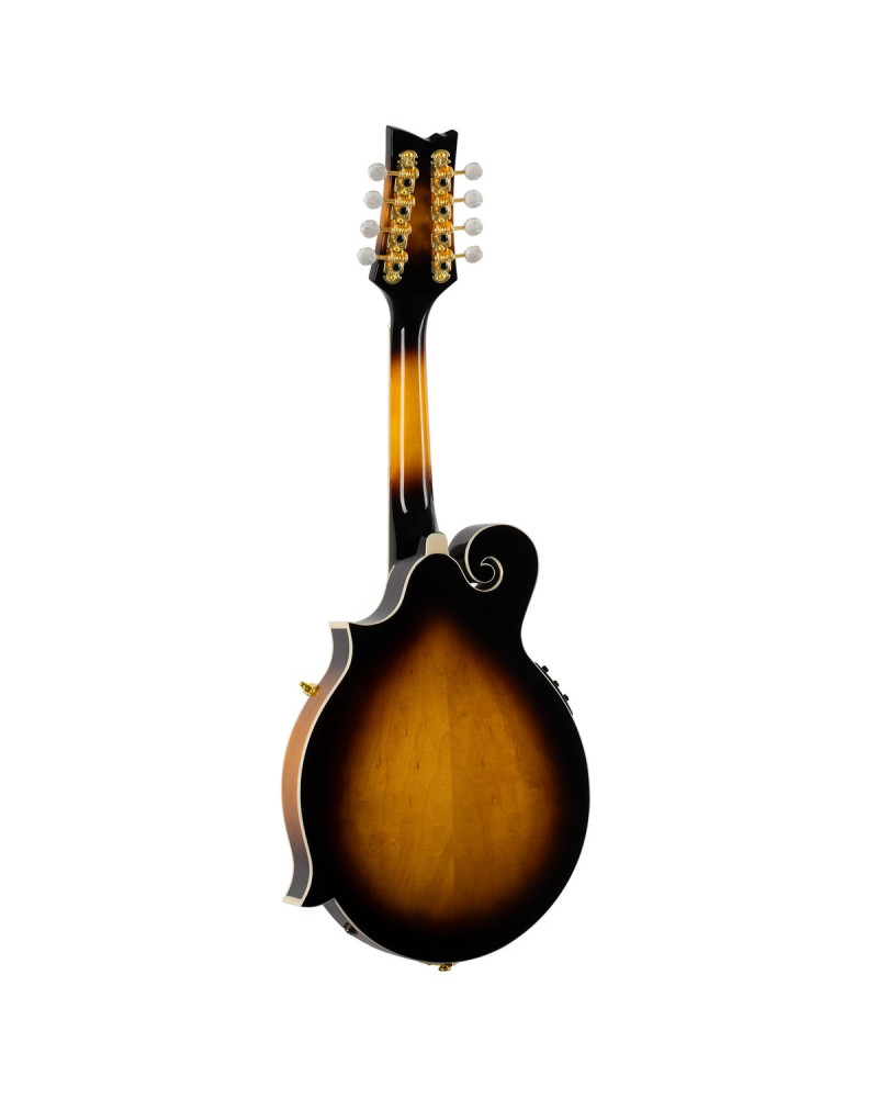 Ortega RMFE90TS F-Style Series Mandolin 8 String - Spruce / Maple Tobacco Sunburst