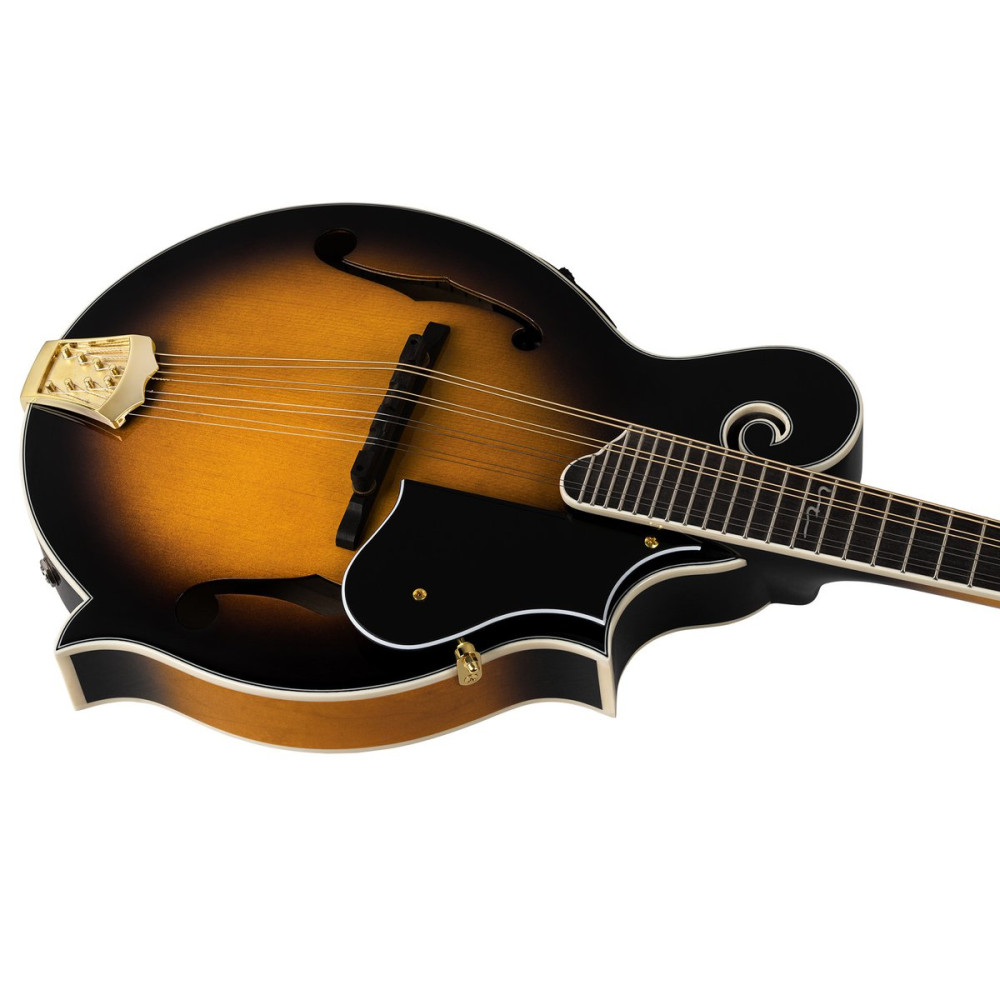 Ortega RMFE90TS F-Style Series Mandolin 8 String - Spruce / Maple Tobacco Sunburst