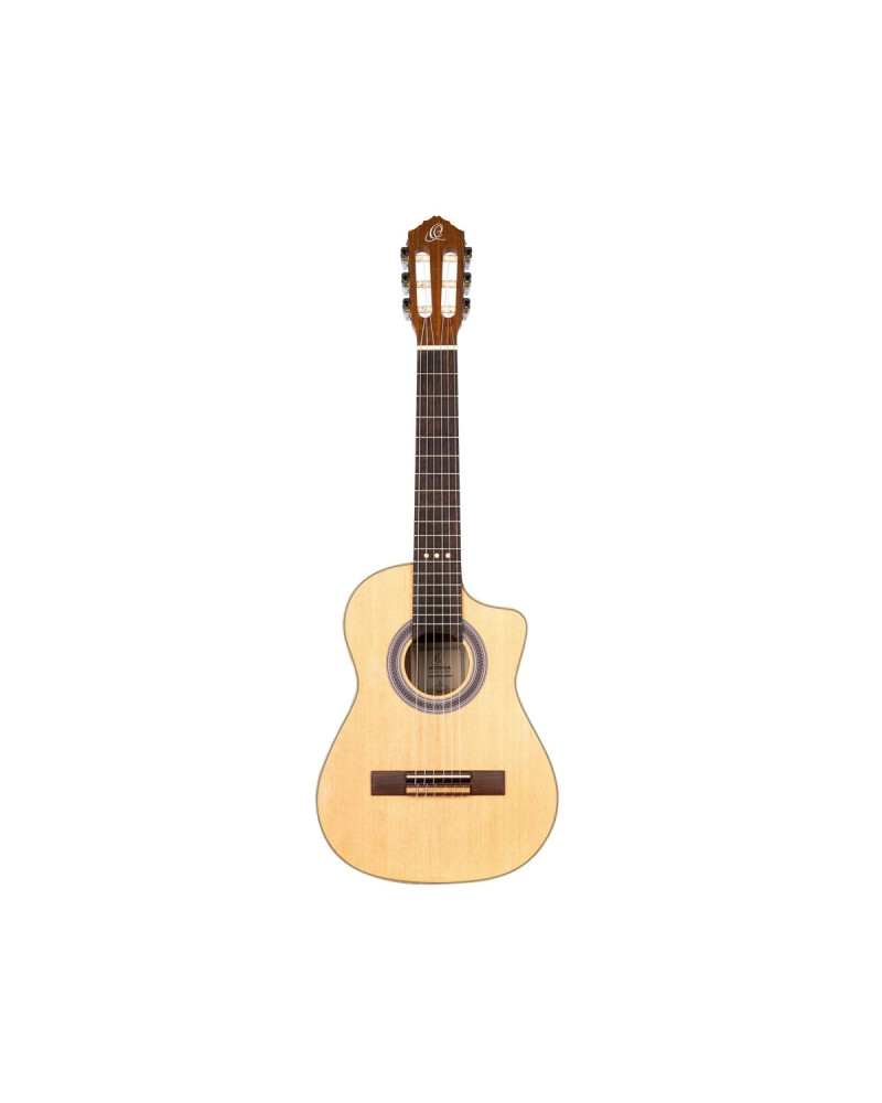 Ortega RQ25 Requinto Series 1/2 Acoustic Guitar 6-String - Natural