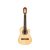 Ortega RQ38 Requinto Series Pro 1/2 Acoustic Guitar 6-String - Natural + Gig Bag