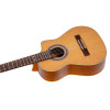 Ortega RQ39 Requinto Series Pro 1/2 Acoustic Guitar 6-String - Natural + Gig Bag