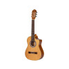 Ortega RQ39 Requinto Series Pro 1/2 Acoustic Guitar 6-String - Natural + Gig Bag