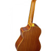 Ortega RQ39 Requinto Series Pro 1/2 Acoustic Guitar 6-String - Natural + Gig Bag