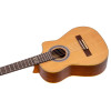 Ortega RQ39E Requinto Series Pro 1/2 Acoustic Guitar 6-String - Natural + Gig Bag