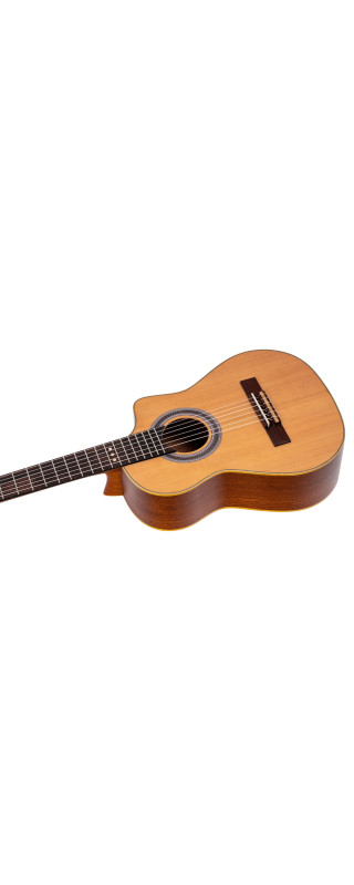 Ortega RQC25 Requinto Series 1/2 Acoustic Guitar 6-String - Natural