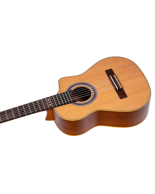 Ortega RQC25 Requinto Series 1/2 Acoustic Guitar 6-String - Natural