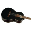 Ortega RRA-BKT Ranger Series 4/4 Nylon String Guitar 6-String - Black + Gig Bag