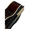 Ortega RRA-BKT Ranger Series 4/4 Nylon String Guitar 6-String - Black + Gig Bag