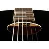 Ortega RRA-BKT Ranger Series 4/4 Nylon String Guitar 6-String - Black + Gig Bag