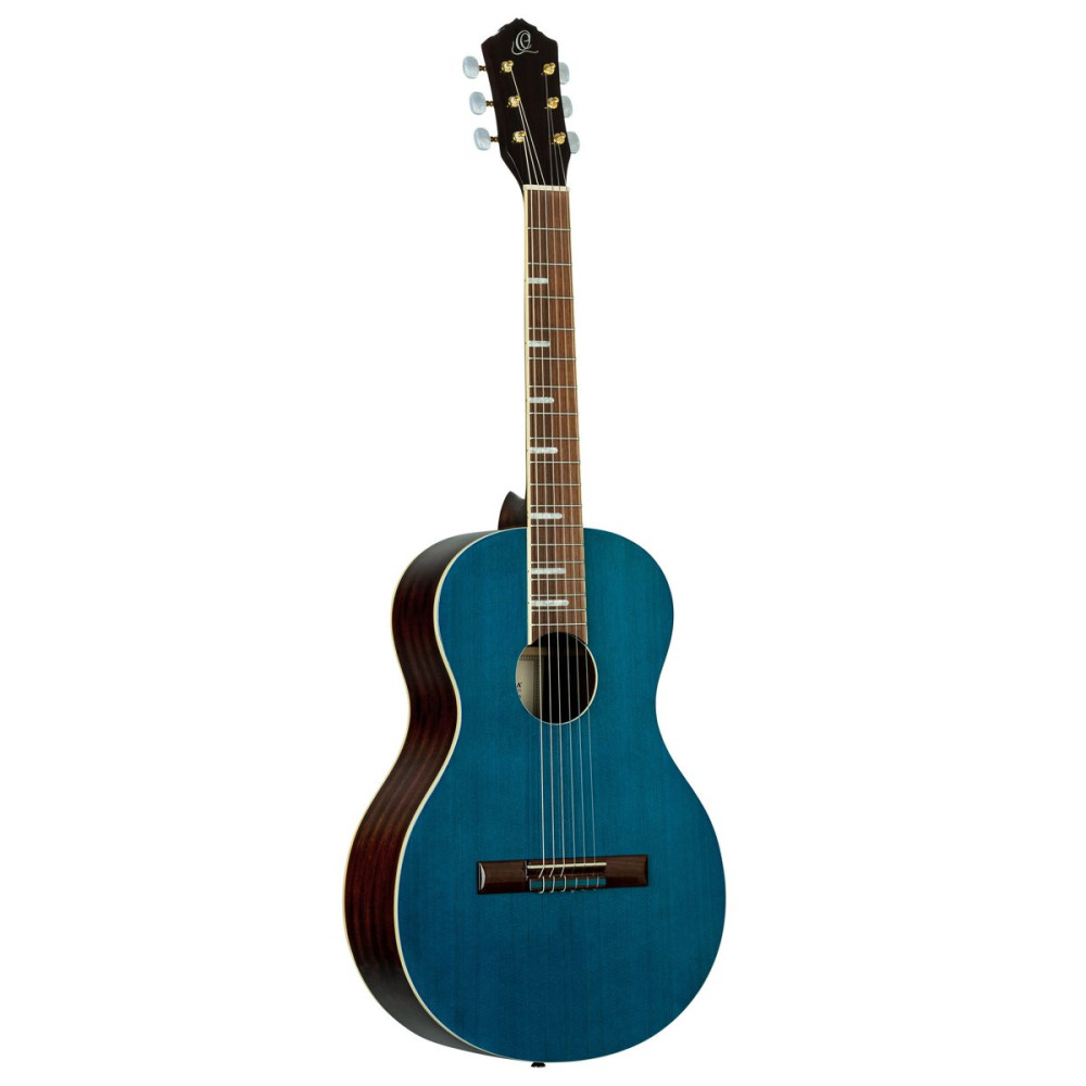 Ortega RRA-OCT Ranger Series 4/4 Nylon String Guitar 6-String - Ocean Blue + Gig Bag