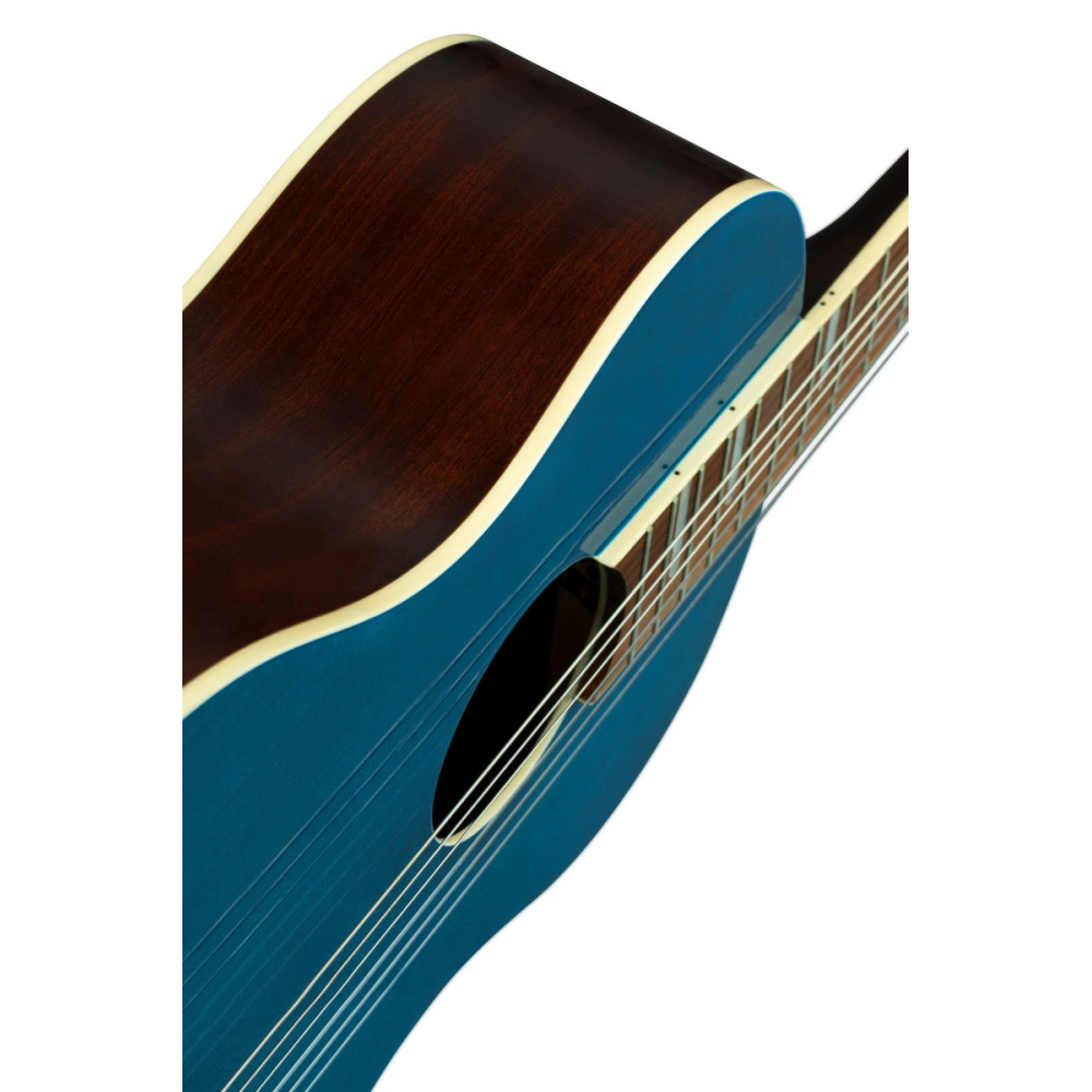 Ortega RRA-OCT Ranger Series 4/4 Nylon String Guitar 6-String - Ocean Blue + Gig Bag