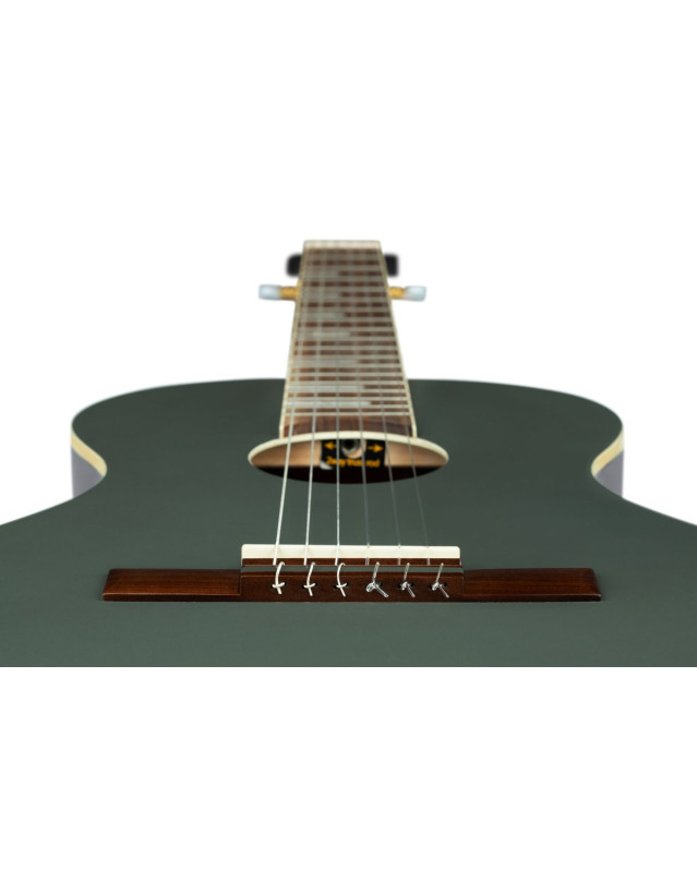 Ortega RRA-PLT Ranger Series 4/4 Nylon String Guitar 6-String - Platinum + Gig Bag