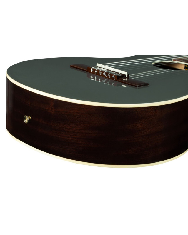 Ortega RRA-PLT Ranger Series 4/4 Nylon String Guitar 6-String - Platinum + Gig Bag