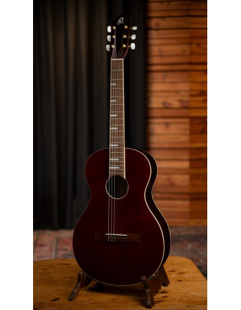 Ortega RRA-SRT Ranger Series 4/4 Nylon String Guitar 6-String - Stained Red + Gig Bag