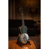 Ortega RRG30E-DD Americana Series Resonator Guitar 6 String - Distressed Denim Matte / Chrome HW